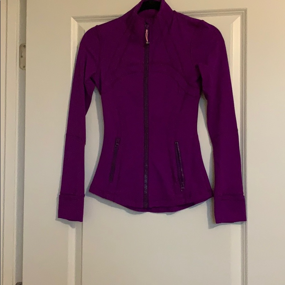 Purple Lululemon Define Jacket